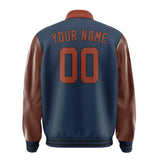 Custom Blue Coral Red Jacket