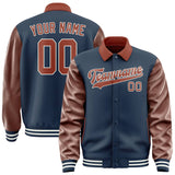 Custom Blue Coral Red Jacket