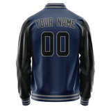 Custom Blue Black Jacket JA1010171004B30417