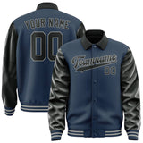 Custom Blue Black Jacket