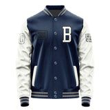 Custom Blue White Jacket JA101018100417181817