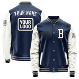 Custom Blue White Jacket JA101018100417181817