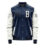 Custom Blue White Jacket JA101018101717181817