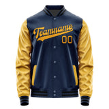 Custom Blue Yellow Jacket JA1010191017B31719