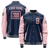 Custom Blue Light Pink Jacket