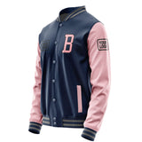 Custom Blue Light Pink Jacket JA101021100417212117