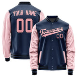 Custom Blue Light Pink Jacket