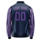 Custom Blue Light Purple Jacket JA1010231017B31723