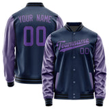 Custom Blue Light Purple Jacket