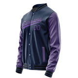 Custom Blue Light Purple Jacket JA1010231017B31723