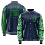 Custom Blue Emerald Green Jacket JA101024100417242417