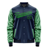 Custom Blue Emerald Green Jacket JA1010241017B31724