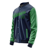 Custom Blue Emerald Green Jacket JA1010241017B31724