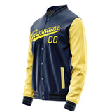 Custom Blue Light Yellow Jacket JA1010261017B31726