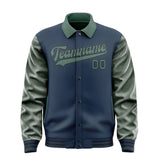 Custom Blue Blue Green Jacket