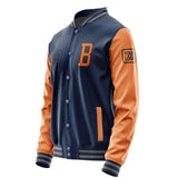 Custom Blue Orange Jacket JA101028100417282817