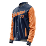 Custom Blue Orange Jacket JA1010281004B30428