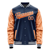 Custom Blue Orange Jacket JA1010281018B31828