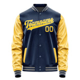 Custom Blue Gold Jacket JA1010301004B30430