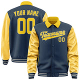 Custom Blue Gold Jacket