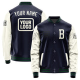 Custom Navy Cream Jacket