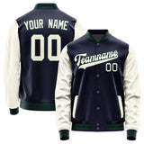 Custom Navy Cream Jacket