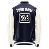 Custom Navy Cream Jacket JA111103111818030318