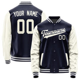 Custom Navy Cream Jacket