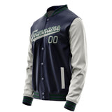 Custom Navy Gray Jacket JA1111041105B30504