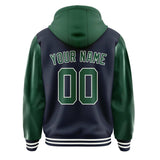 Custom Navy Green Jacket