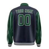Custom Navy Green Jacket