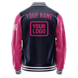 Custom Navy Pink Jacket JA111113111818131318