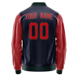 Custom Navy Red Jacket JA1111141105B30514