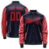 Custom Navy Red Jacket