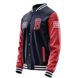 Custom Navy Red Jacket JA111114111818141418