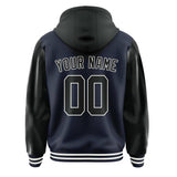 Custom Navy Black Jacket