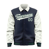 Custom Navy White Jacket