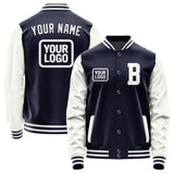 Custom Navy White Jacket