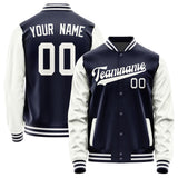 Custom Navy White Jacket JA1111181118B31818