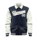Custom Navy White Jacket