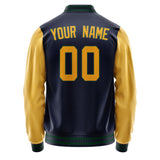 Custom Navy Yellow Jacket JA1111191105B30519