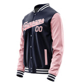 Custom Navy Light Pink Jacket JA1111211118B31821