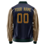 Custom Navy Khaki Jacket JA1111221105B30522