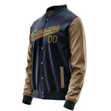 Custom Navy Khaki Jacket JA1111221105B30522