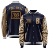 Custom Navy Khaki Jacket