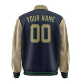 Custom Navy Light Khaki Jacket