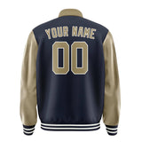 Custom Navy Light Khaki Jacket