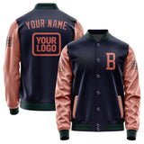 Custom Navy Copper Rose Jacket