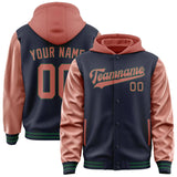 Custom Navy Copper Rose Jacket