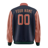 Custom Navy Copper Rose Jacket